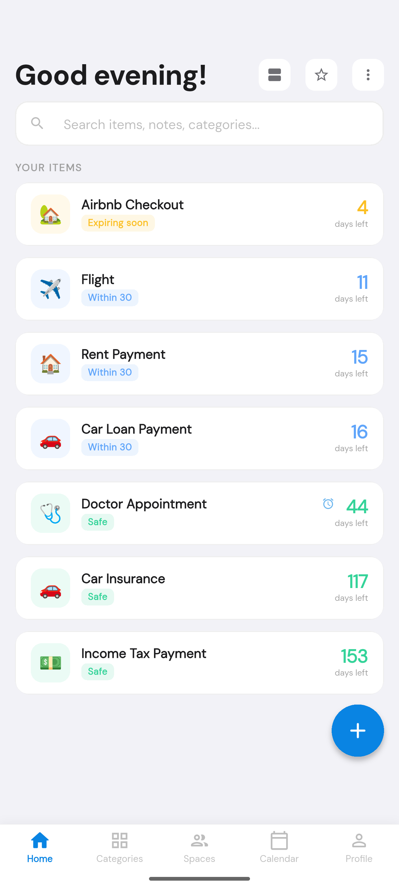 Tiszta kezdőképernyő